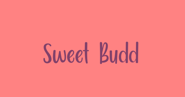 Sweet Buddy font thumbnail
